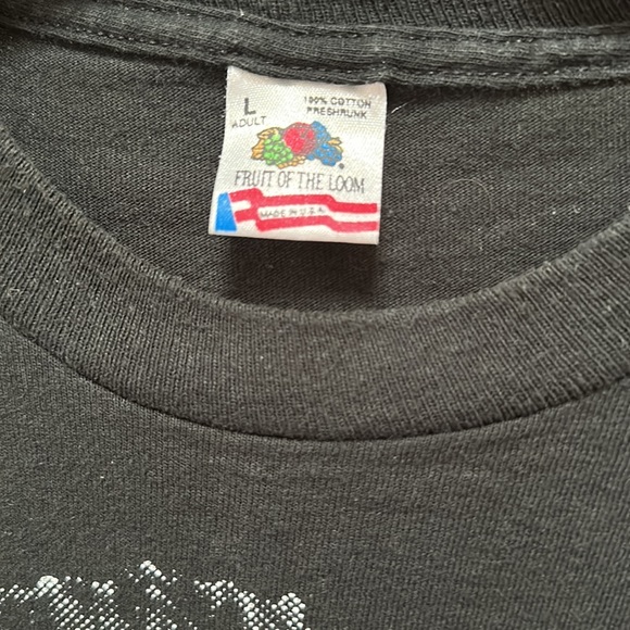 Vintage James Dean black Tshirt purchased at Maxfields. Kelly Cole NWT size LRG - Picture 5 of 7